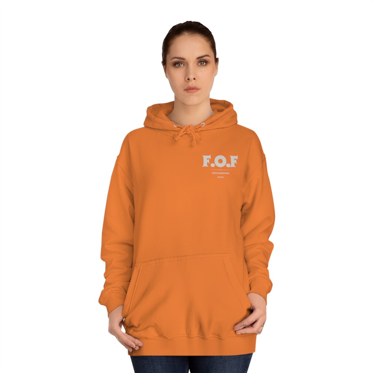 "Faith Over Fear" Premium Pullover Hoodie