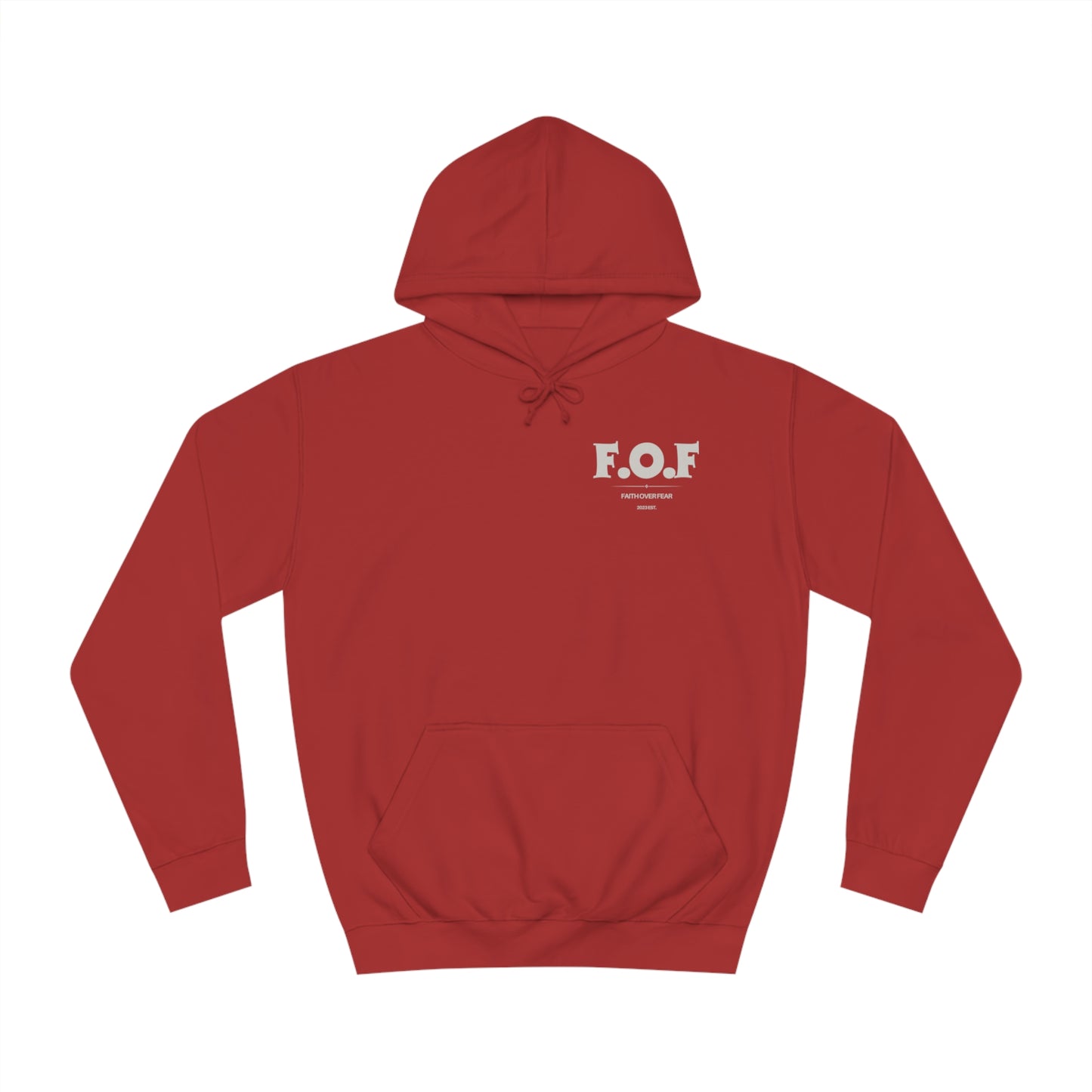 "Faith Over Fear" Premium Pullover Hoodie