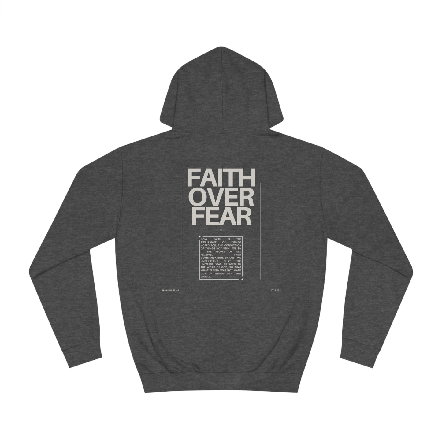 "Faith Over Fear" Premium Pullover Hoodie