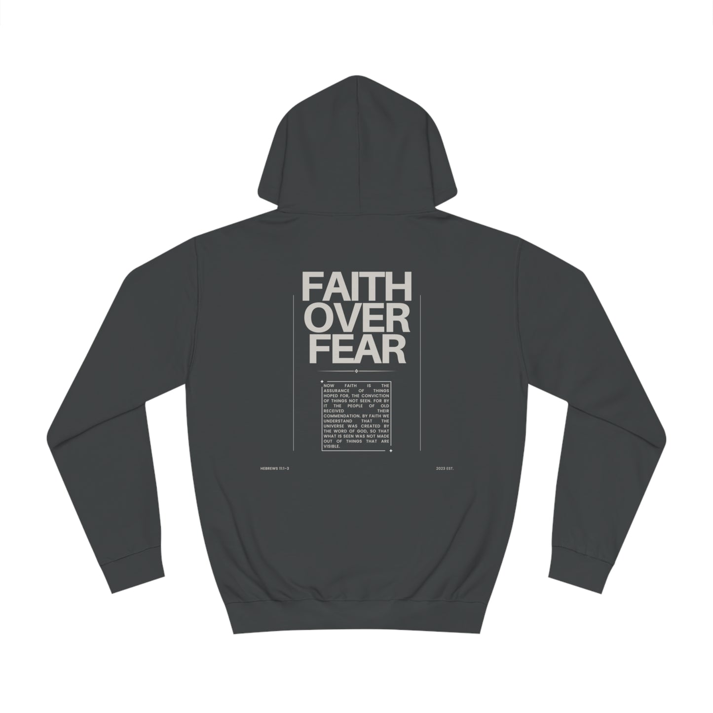 "Faith Over Fear" Premium Pullover Hoodie