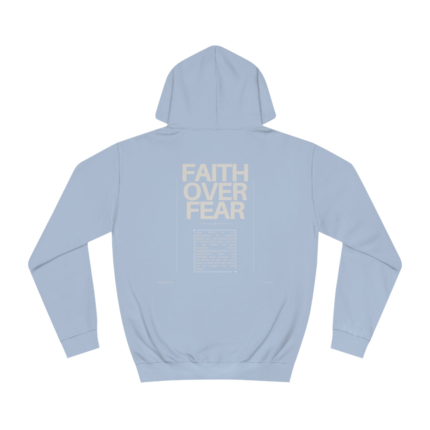 "Faith Over Fear" Premium Pullover Hoodie