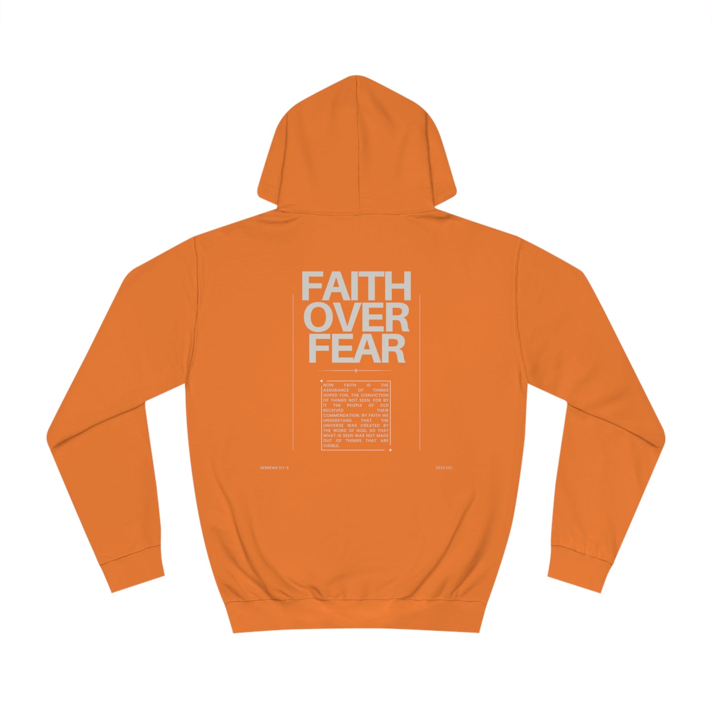 "Faith Over Fear" Premium Pullover Hoodie